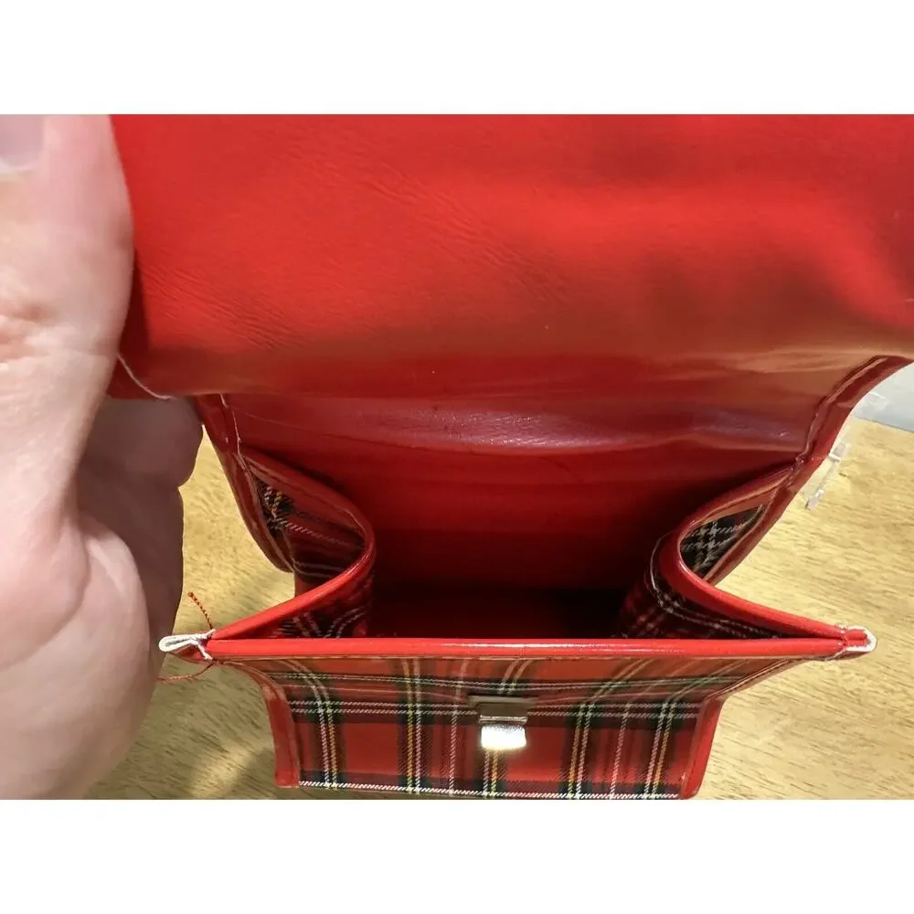 Vintage Sanrio Hello Kitty Mini‎ Purse Plaid Clutch 1996 Hello Kitty